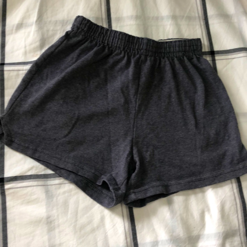 Soffe active shorts, Grey, girls 8-10,